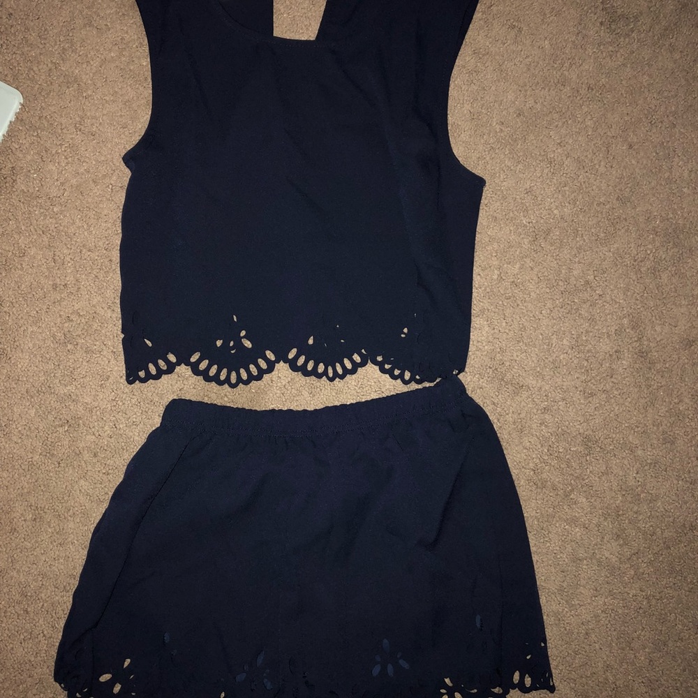 Crop Two piece outfit